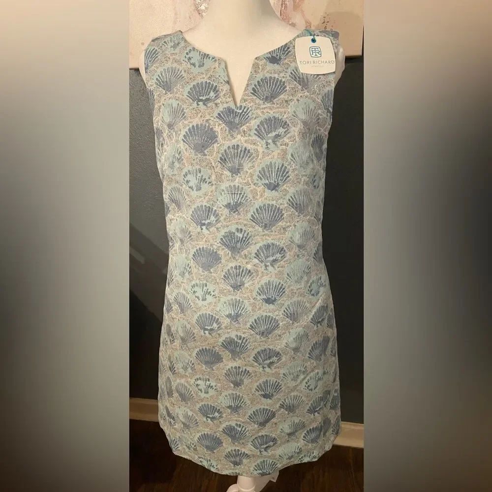 NWT Tori Richard Honolulu Under Boardwalk Adele Dress 7497-WE95 size 8
